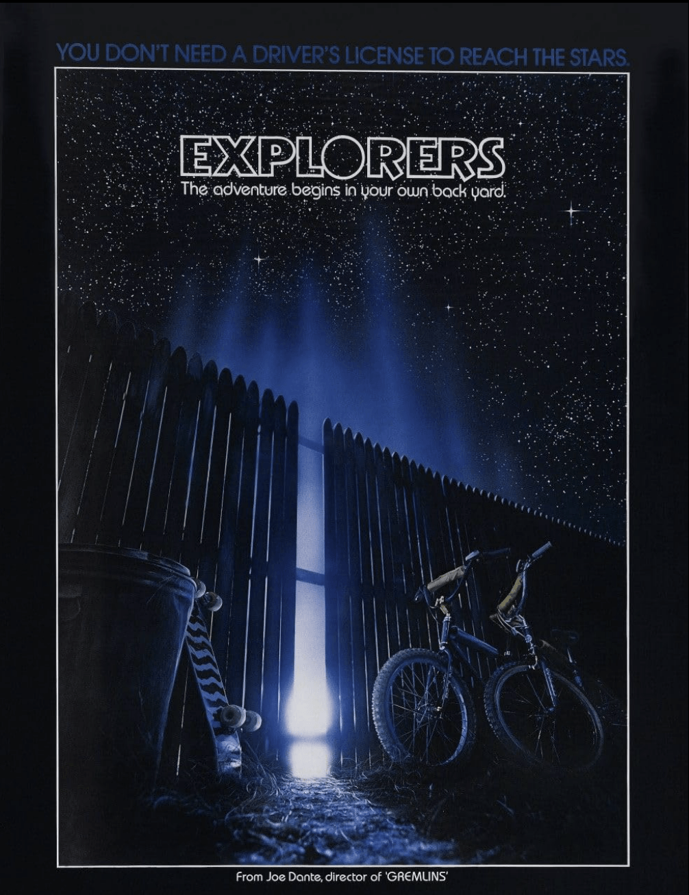 Who can remember the 1985 film Explorers?